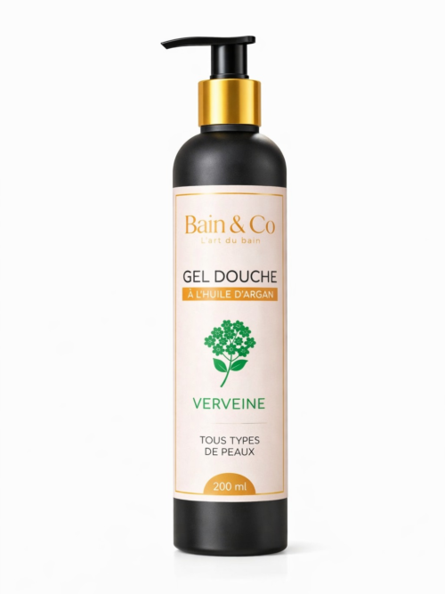 Gel douche argan à la verveine Maroc