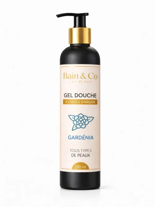 Gel douche argan au gardénia Maroc