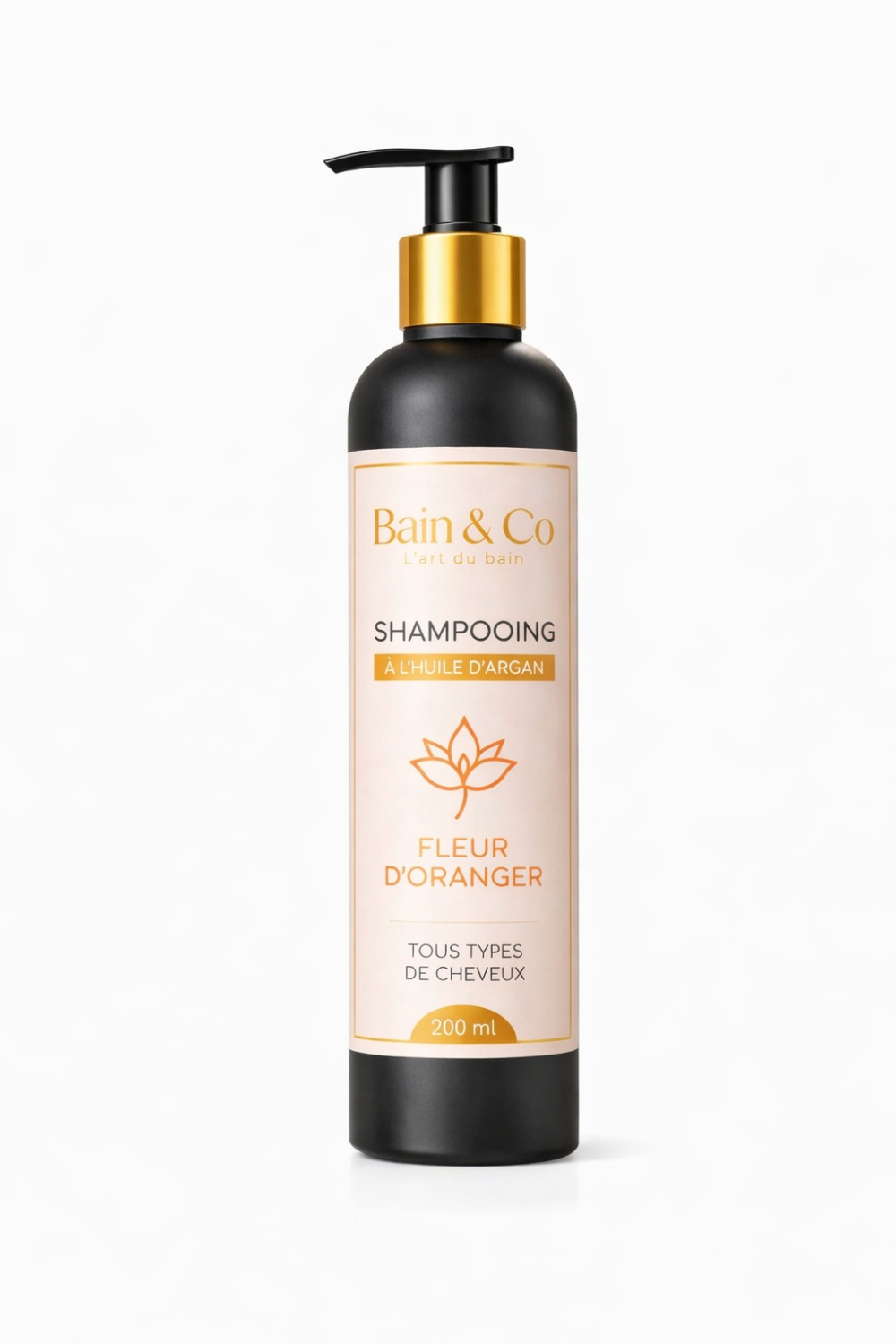 Shampooing argan à la fleur d’oranger Maroc
