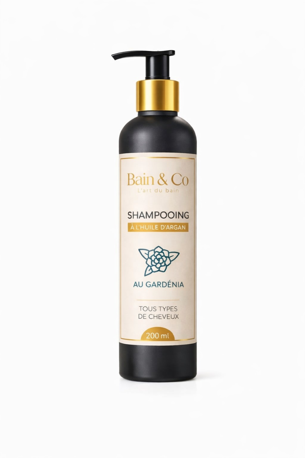 Shampooing argan au gardénia Maroc