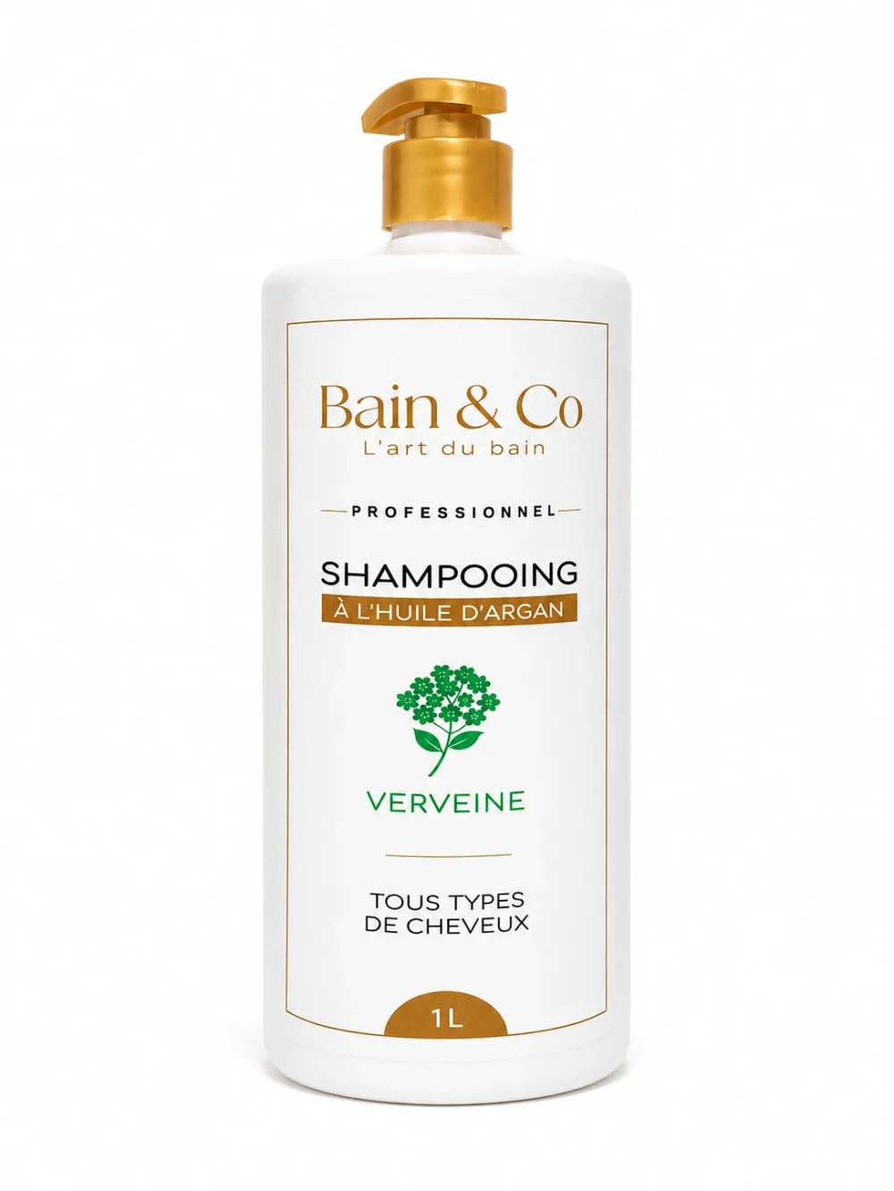 Shampooing à l'huile d'argan - Verveine 1L